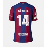 Fotballdrakt Herre Barcelona Joao Felix #14 Hjemmedrakt 2023-24 Kortermet